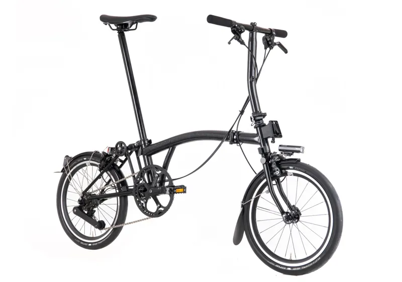 Brompton P Line Urban Low Bar Folding Bike Black